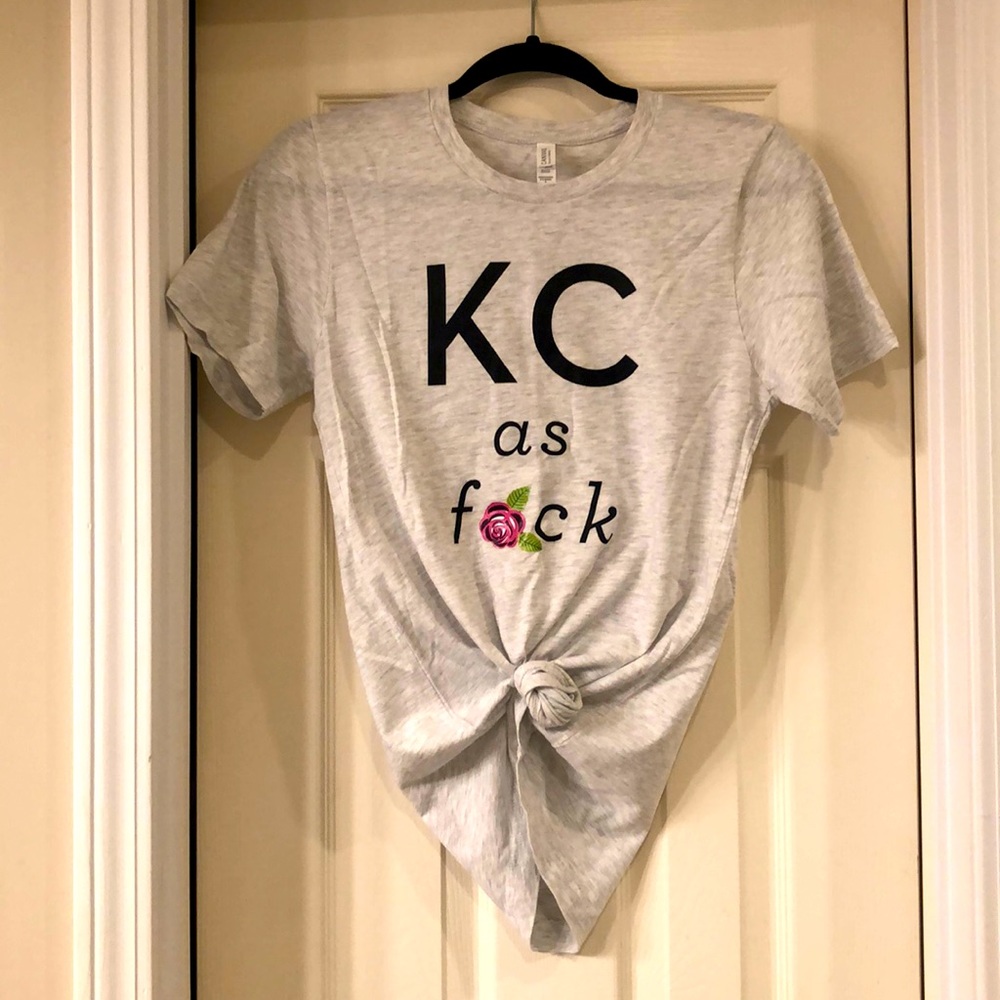 Kansas City KC AF tshirt tee women’s small
